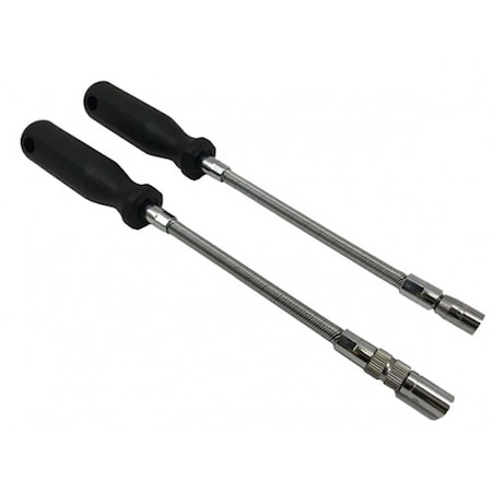 Cta Tools 2 Piece Flex Shaft Flip Socket Set CTA-1100